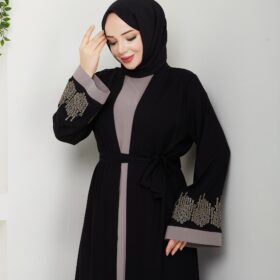 İç Elbiseli Abaya Takım